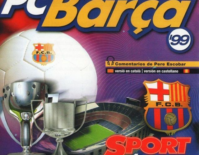 Jugar al PC Barça 99 con Power ISO 7.6 + Crack