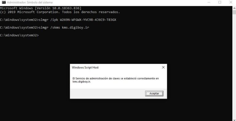 Activar Windows 10 sin programas